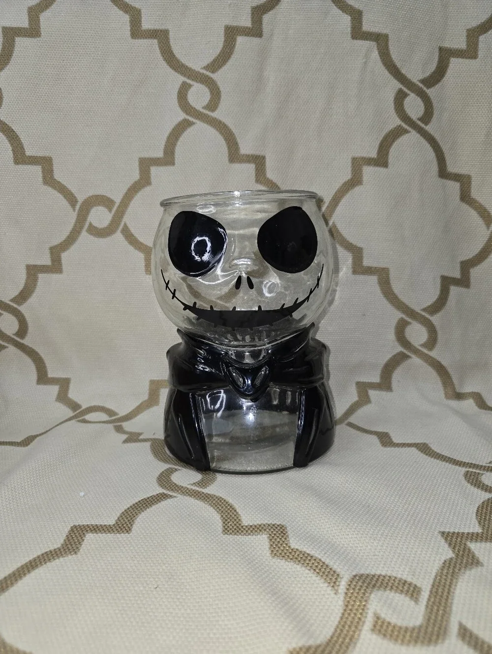Tim Burtons The Nightmare Before Christmas Glass Candy Jar Jack Skellington 2023